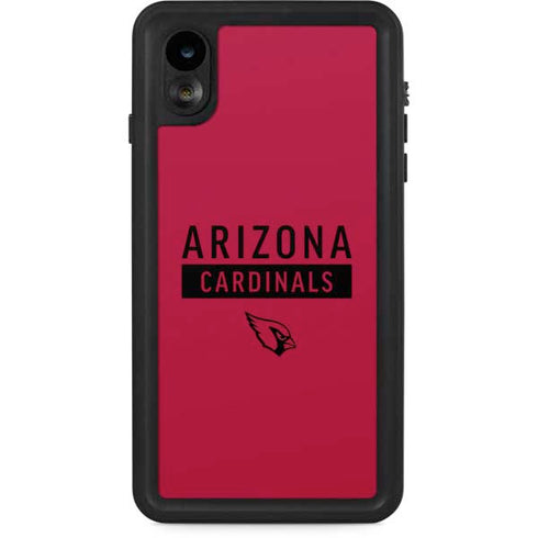 NFL Arizona Cardinals Red Performance Series iPhone XR Waterproof Case