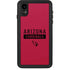 NFL Arizona Cardinals Red Performance Series iPhone XR Waterproof Case