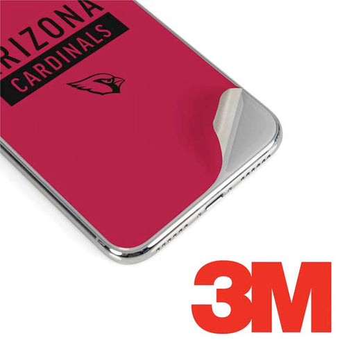 NFL Arizona Cardinals Red Performance Series iPhone XS Max Skin