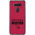 NFL Arizona Cardinals Red Performance Series LG K51/Q51 Clear Case