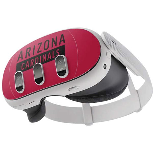 NFL Arizona Cardinals Red Performance Series Meta Quest 3 Skin