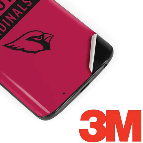 NFL Arizona Cardinals Red Performance Series Moto G6 Skin