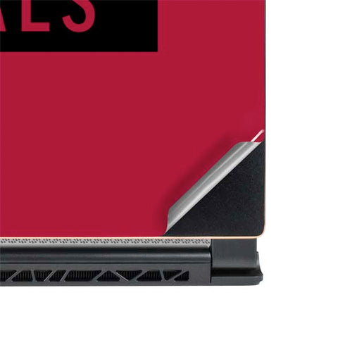 NFL Arizona Cardinals Red Performance Series MSI GS65 Stealth Laptop Skin
