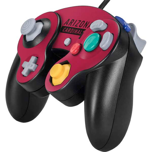 NFL Arizona Cardinals Red Performance Series Nintendo GameCube Controller Skin
