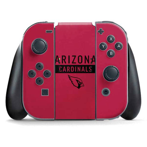 NFL Arizona Cardinals Red Performance Series Nintendo Switch (2017-2021) Joy-Con Controller Skin