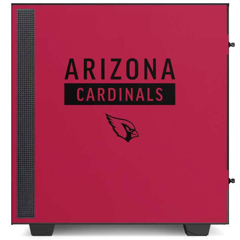 NFL Arizona Cardinals Red Performance Series NZXT H510 Compact ATX Mid-Tower Case Skin
