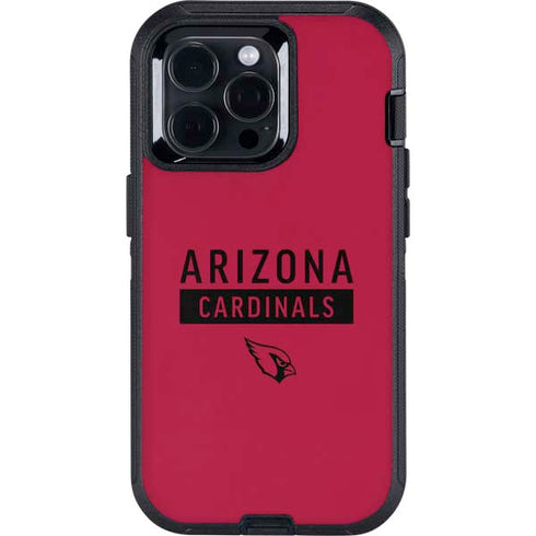 NFL Arizona Cardinals Red Performance Series Otterbox Defender iPhone Skin