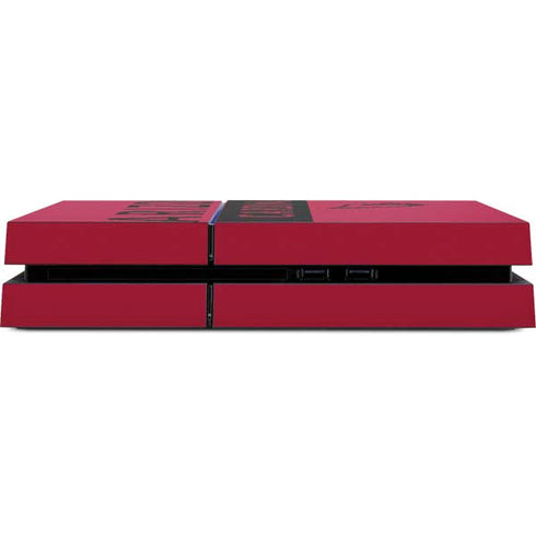NFL Arizona Cardinals Red Performance Series PS4 Console Skin
