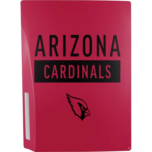 NFL Arizona Cardinals Red Performance Series PS5 Console Skin