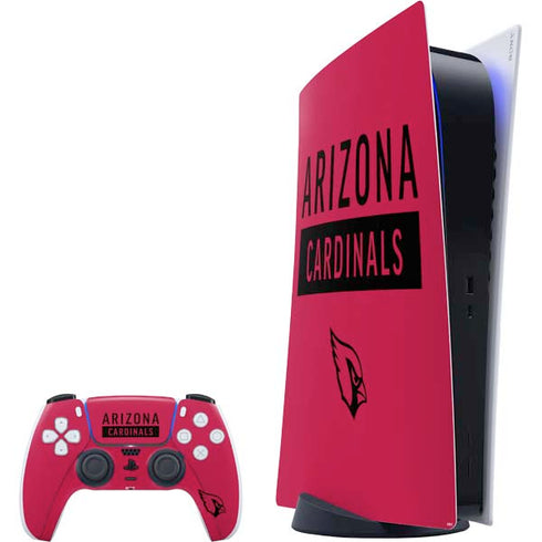 NFL Arizona Cardinals Red Performance Series PS5 Digital Edition Bundle Skin