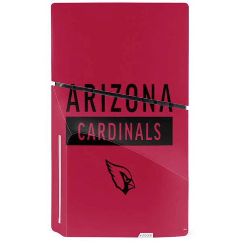 NFL Arizona Cardinals Red Performance Series PS5 Slim Disk Bundle Skin