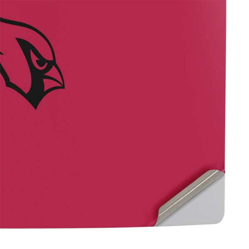 NFL Arizona Cardinals Red Performance Series PS5 Slim Disk Console Skin