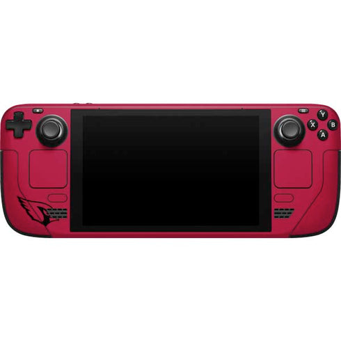 NFL Arizona Cardinals Red Performance Series Steam Deck Handheld Gaming Computer Skin