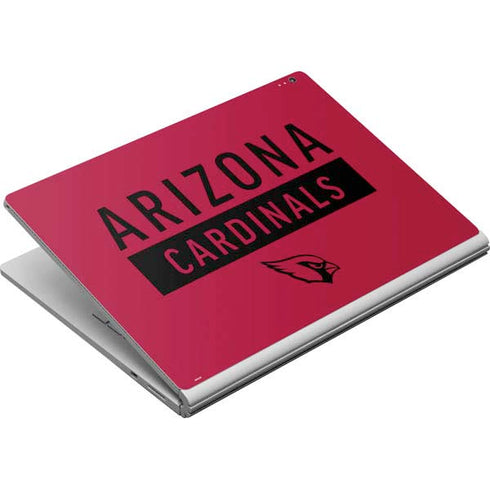 NFL Arizona Cardinals Red Performance Series Surface Book Skin