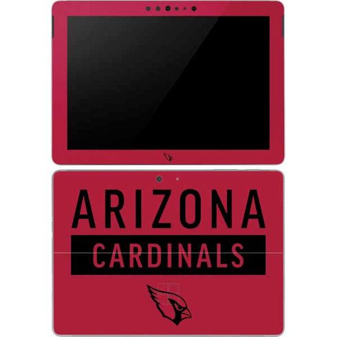 NFL Arizona Cardinals Red Performance Series Surface Go Skin