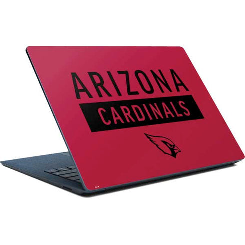 NFL Arizona Cardinals Red Performance Series Surface Laptop Skin