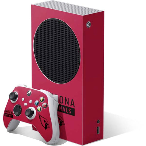NFL Arizona Cardinals Red Performance Series Xbox Series S Bundle Skin