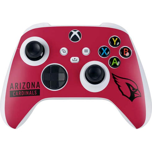 NFL Arizona Cardinals Red Performance Series Xbox Series S Controller Skin