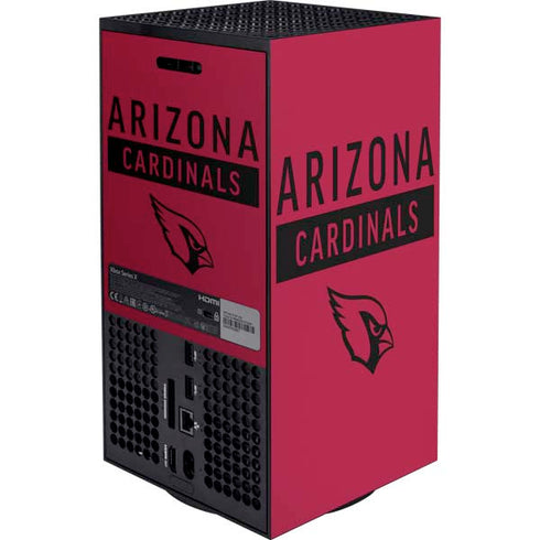 NFL Arizona Cardinals Red Performance Series Xbox Series X Bundle Skin