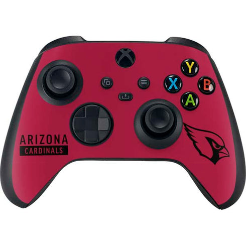 NFL Arizona Cardinals Red Performance Series Xbox Series X Bundle Skin