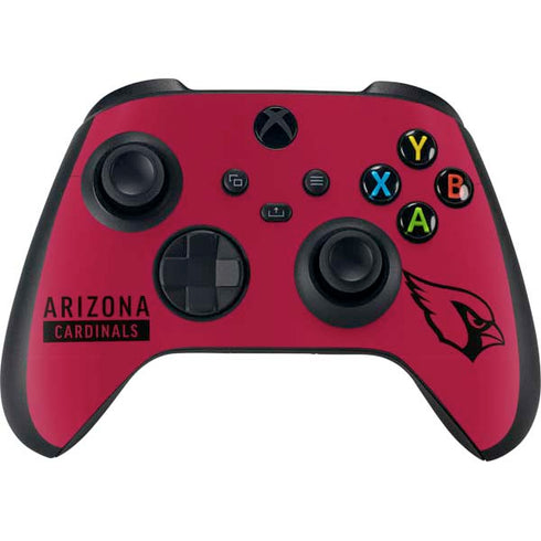 NFL Arizona Cardinals Red Performance Series Xbox Series X Controller Skin