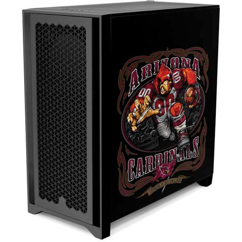 Liquid Blue NFL Arizona Cardinals Running Back Corsair 4000D Tempered Glass Mid-Tower ATX Case Skin
