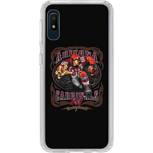 Liquid Blue NFL Arizona Cardinals Running Back Galaxy A10e Clear Case