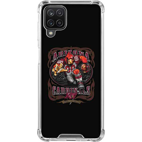 Liquid Blue NFL Arizona Cardinals Running Back Galaxy A12 Clear Case