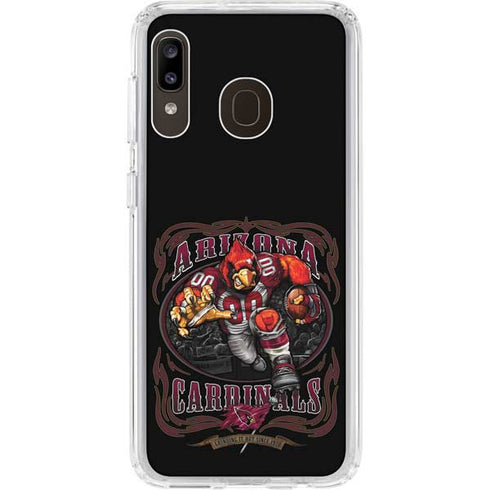 Liquid Blue NFL Arizona Cardinals Running Back Galaxy A20 Clear Case