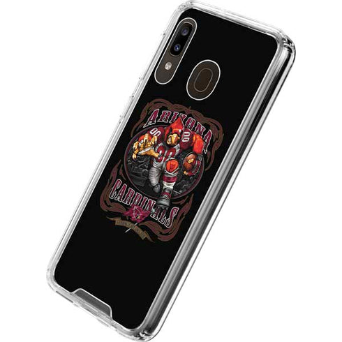 Liquid Blue NFL Arizona Cardinals Running Back Galaxy A30 Clear Case