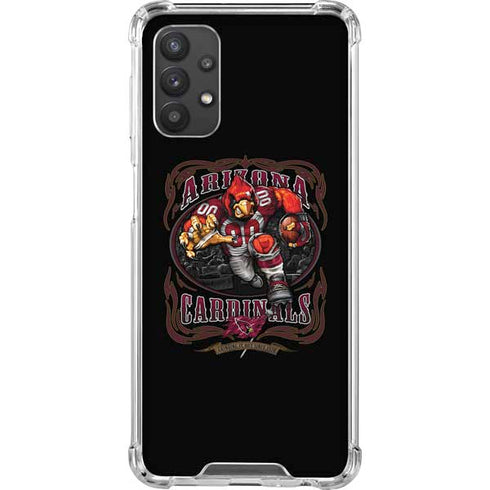 Liquid Blue NFL Arizona Cardinals Running Back Galaxy A32 5G Clear Case