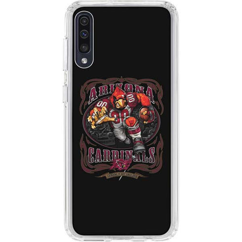 Liquid Blue NFL Arizona Cardinals Running Back Galaxy A50 Clear Case