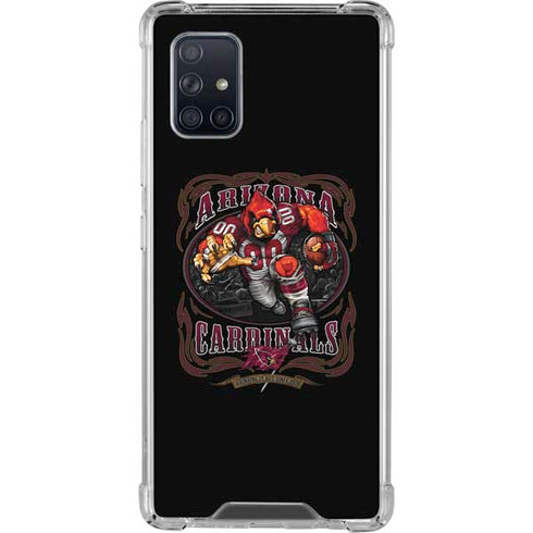 Liquid Blue NFL Arizona Cardinals Running Back Galaxy A71 5G Clear Case
