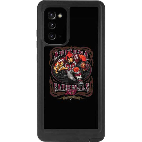 Liquid Blue NFL Arizona Cardinals Running Back Galaxy Note20 5G Waterproof Case