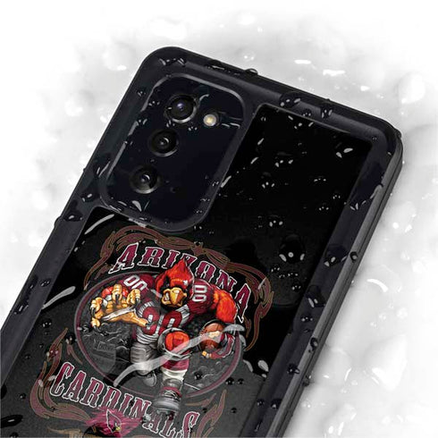 Liquid Blue NFL Arizona Cardinals Running Back Galaxy Note20 5G Waterproof Case