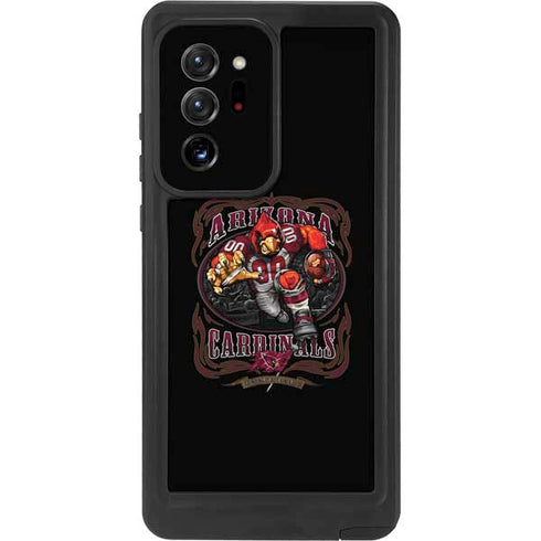Liquid Blue NFL Arizona Cardinals Running Back Galaxy Note20 Ultra 5G Waterproof Case