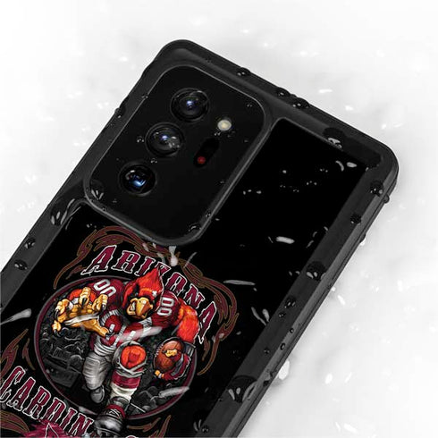Liquid Blue NFL Arizona Cardinals Running Back Galaxy Note20 Ultra 5G Waterproof Case