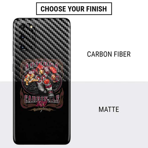 Liquid Blue NFL Arizona Cardinals Running Back Galaxy S20 Plus Skin