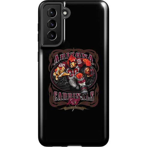Liquid Blue NFL Arizona Cardinals Running Back Galaxy S21 FE Pro Case