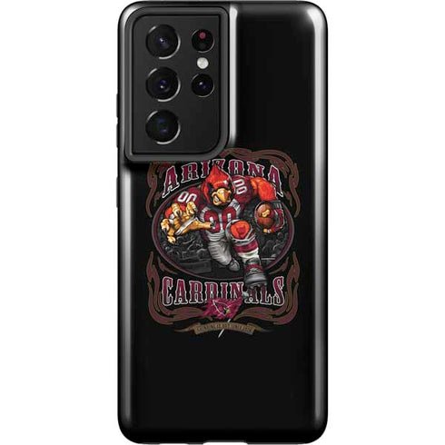 Liquid Blue NFL Arizona Cardinals Running Back Galaxy S21 Ultra 5G Pro Case