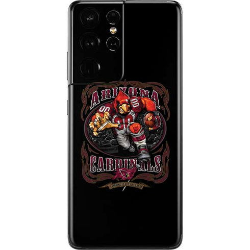 Liquid Blue NFL Arizona Cardinals Running Back Galaxy S21 Ultra 5G Skin
