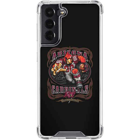 Liquid Blue NFL Arizona Cardinals Running Back Galaxy S22 Clear Case