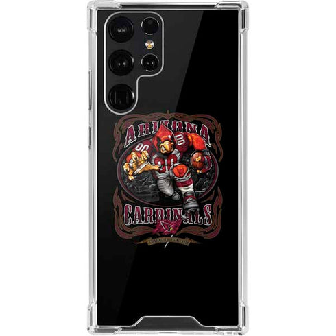 Liquid Blue NFL Arizona Cardinals Running Back Galaxy S22 Ultra Clear Case