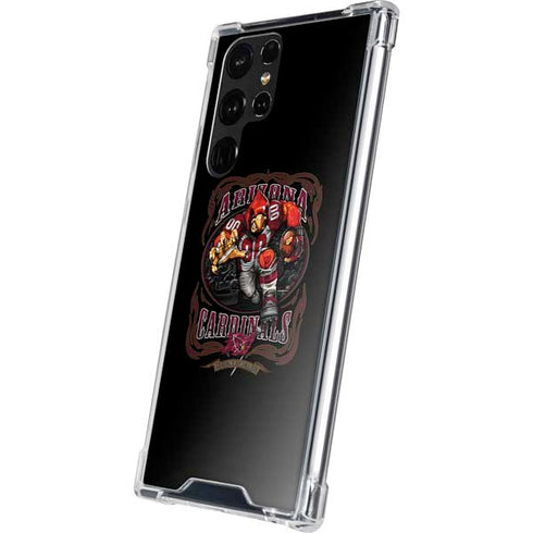 Liquid Blue NFL Arizona Cardinals Running Back Galaxy S22 Ultra Clear Case