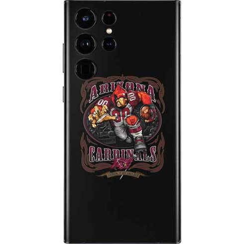 Liquid Blue NFL Arizona Cardinals Running Back Galaxy S22 Ultra Skin