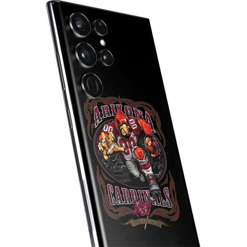 Liquid Blue NFL Arizona Cardinals Running Back Galaxy S22 Ultra Skin