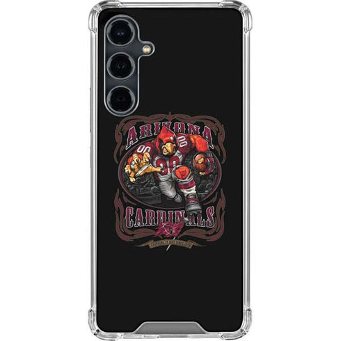 Liquid Blue NFL Arizona Cardinals Running Back Galaxy S23 FE Clear Case