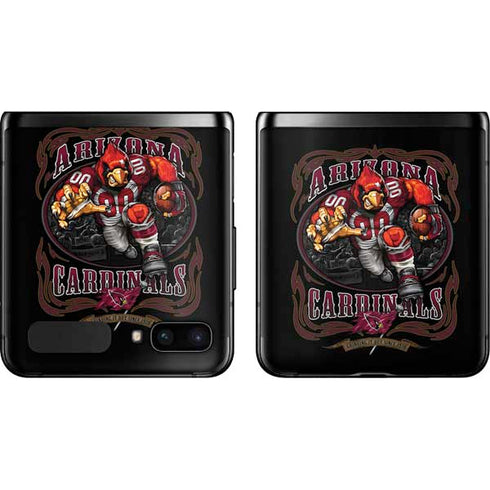 Liquid Blue NFL Arizona Cardinals Running Back Galaxy Z Flip Skin