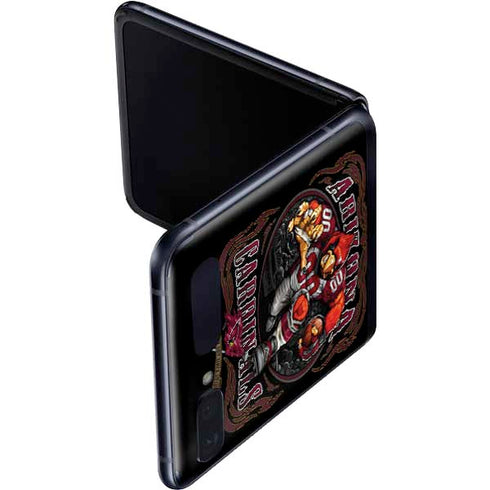 Liquid Blue NFL Arizona Cardinals Running Back Galaxy Z Flip Skin