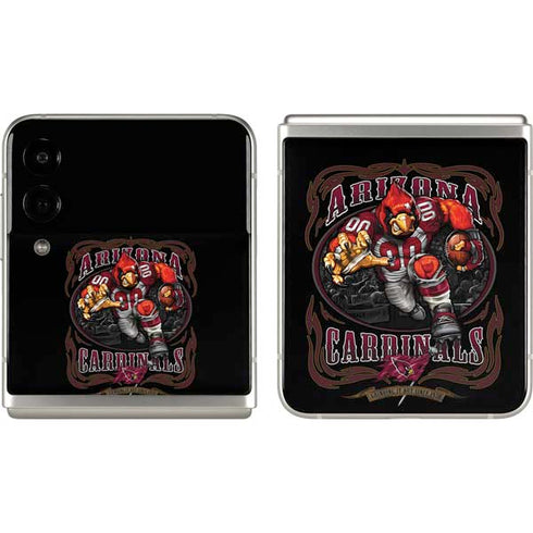 Liquid Blue NFL Arizona Cardinals Running Back Galaxy Z Flip3 5G Skin